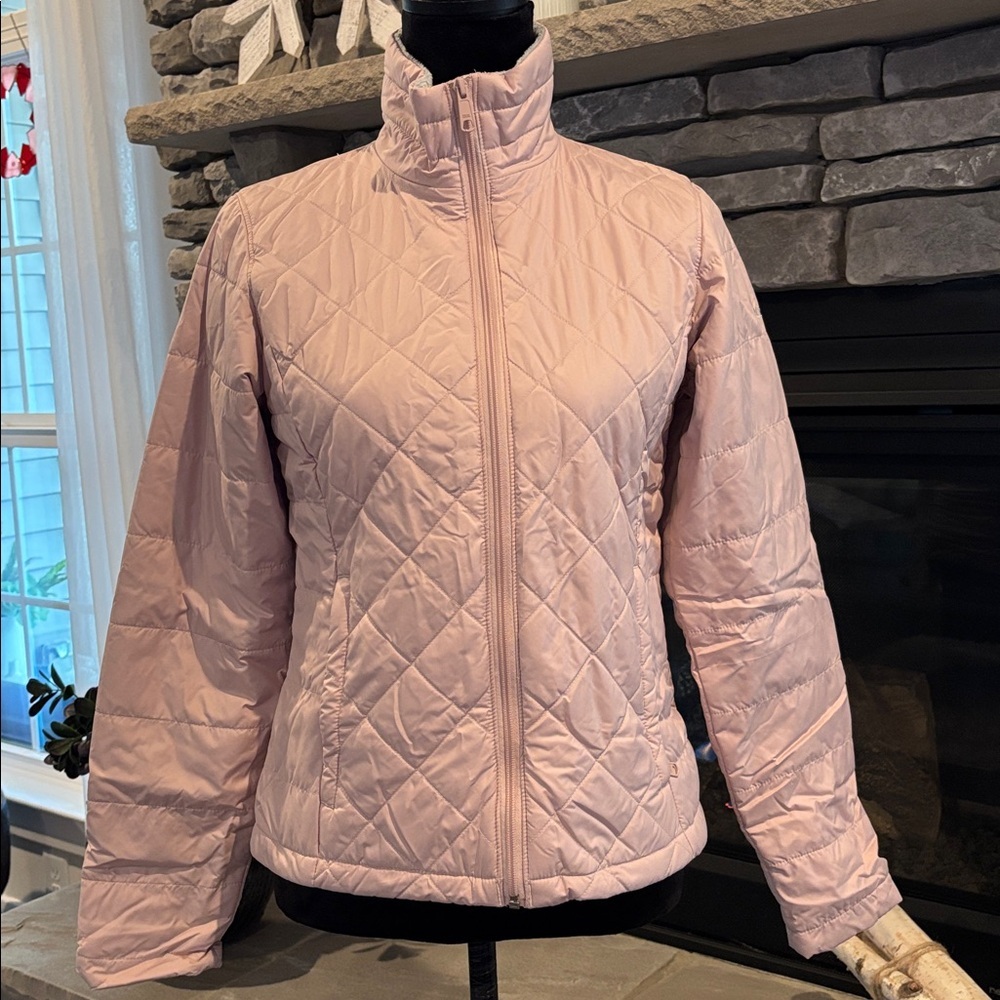 Columbia Puffer jacket/coat,zipper hip pockets,full zip,high neck, lightweight - Picture 1 of 8
